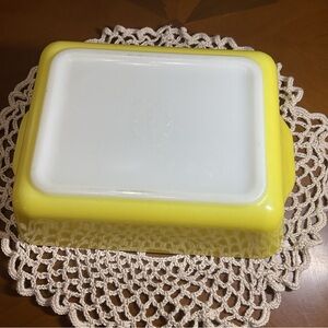 Vintage Pyrex Yellow Dish Ovenware Casserole 503 8x6 Replacement Bowl